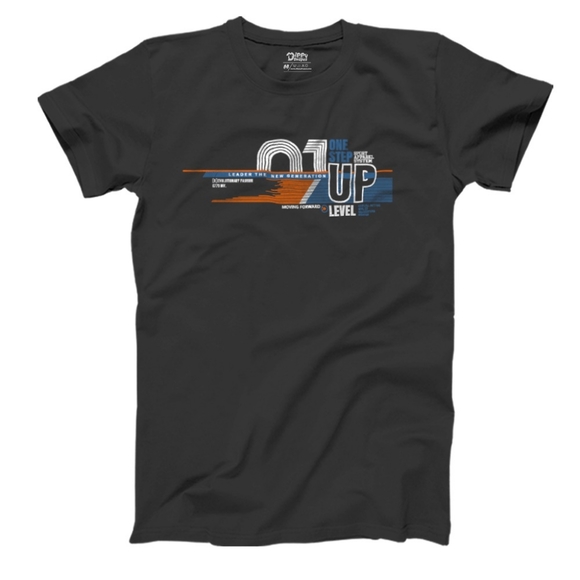 ONE STEP UP printed t-shirt - Picture 4 of 5